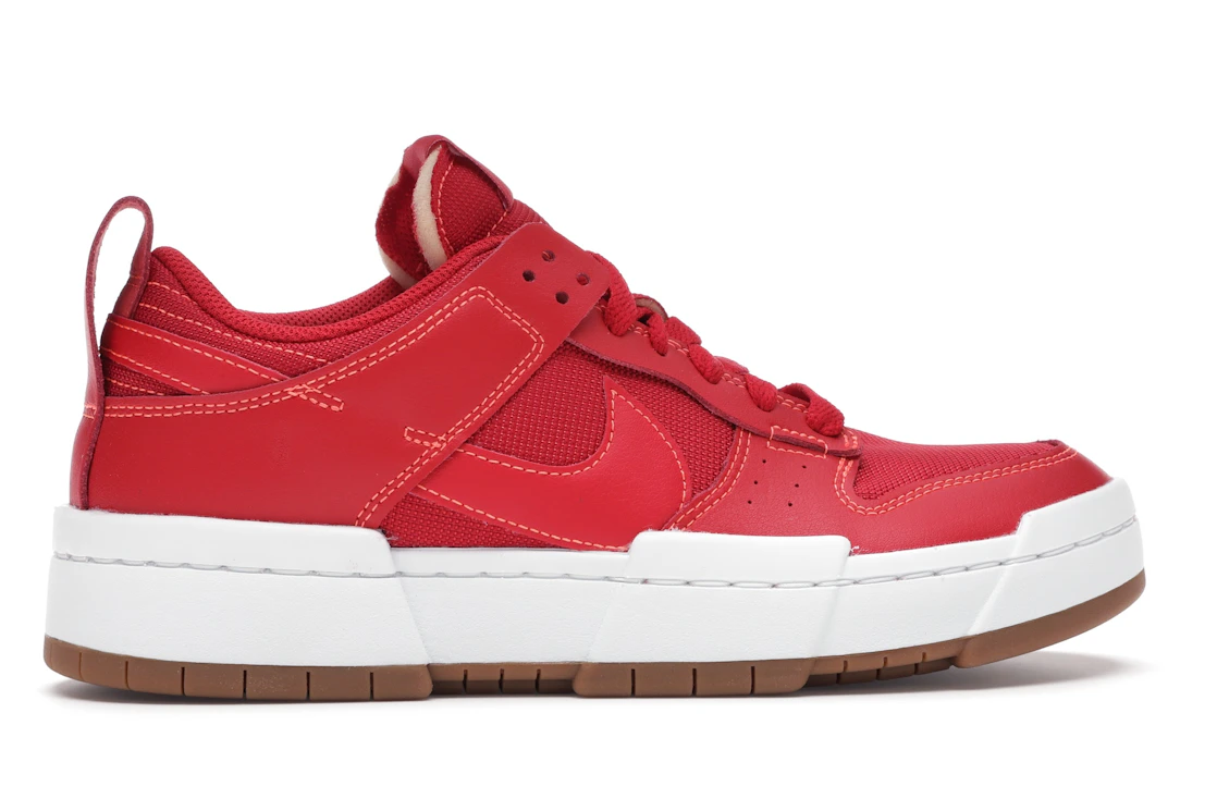 Vue 36 de Nike Dunk Low Disrupt Red Gum 
