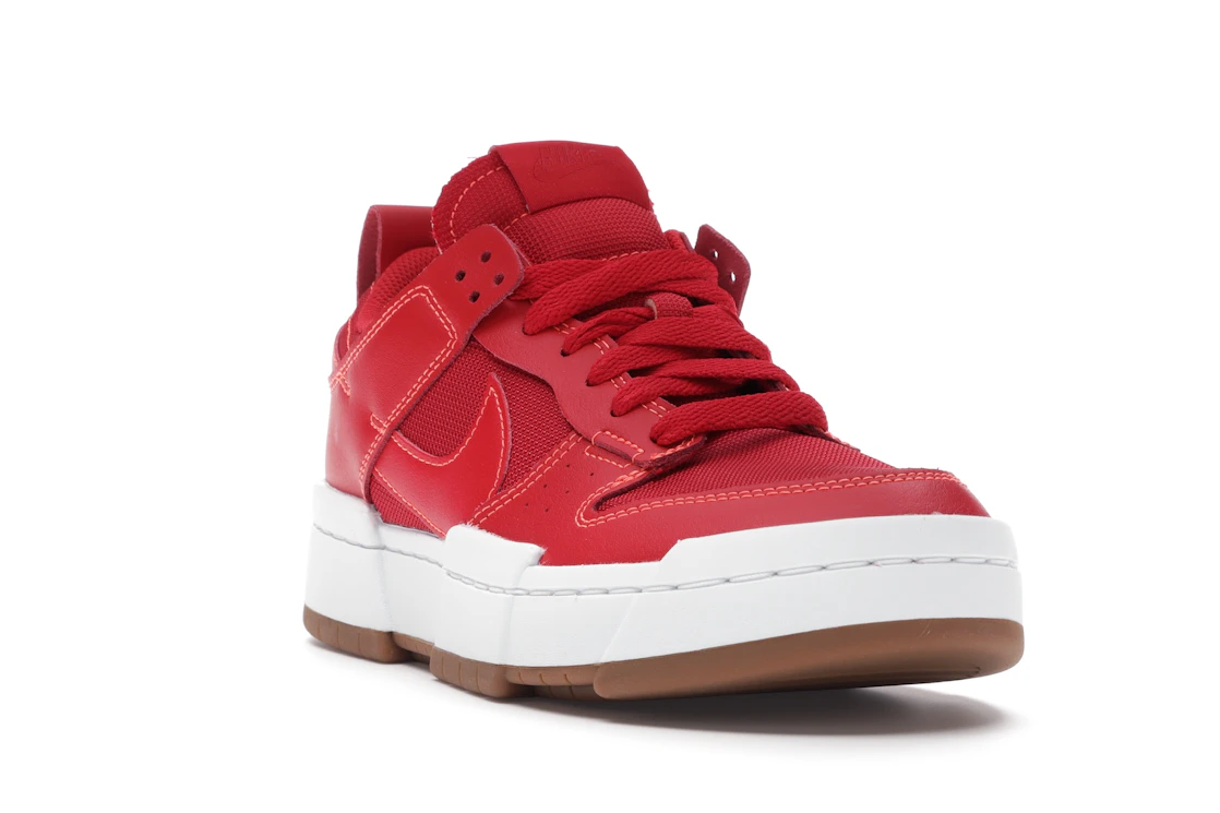 Vue 7 de Nike Dunk Low Disrupt Red Gum 