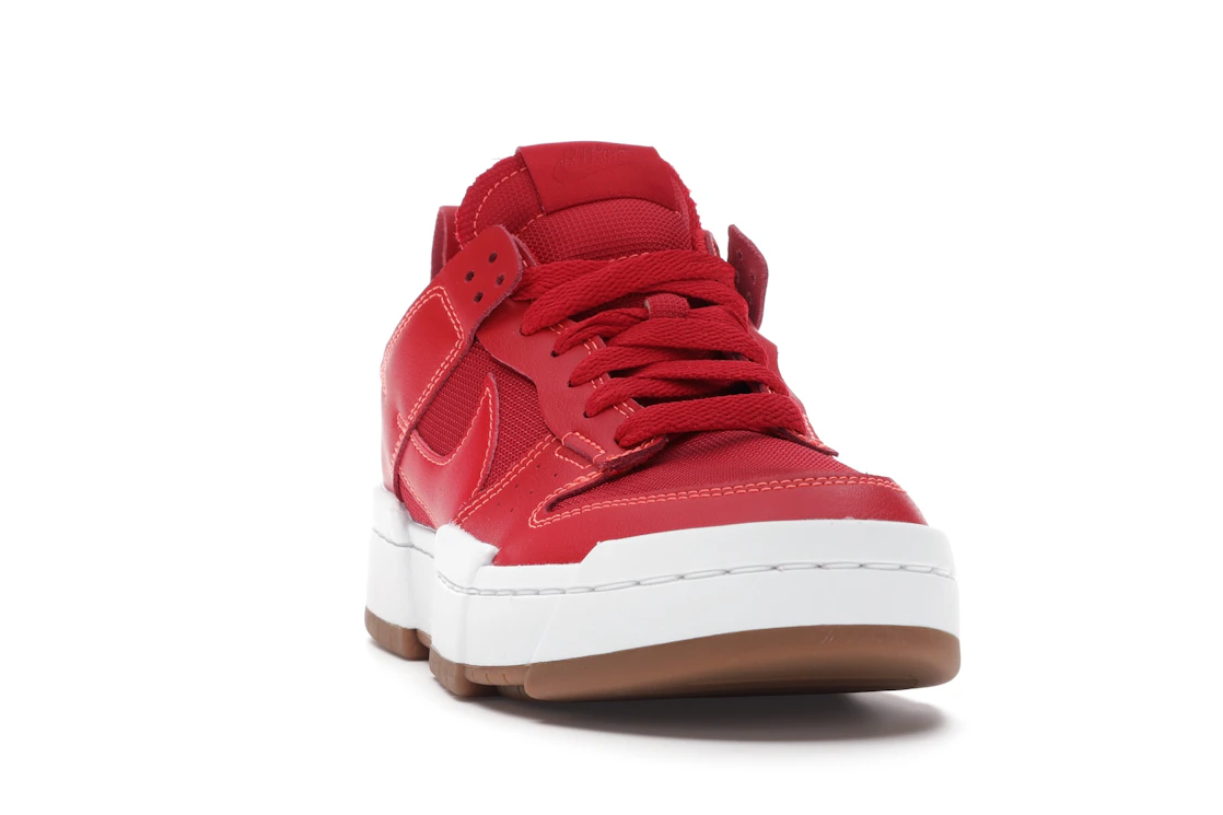 Vue 8 de Nike Dunk Low Disrupt Red Gum 