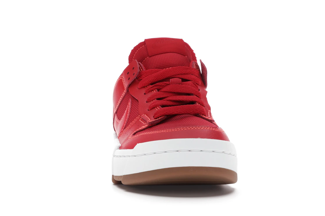 Vue 9 de Nike Dunk Low Disrupt Red Gum 