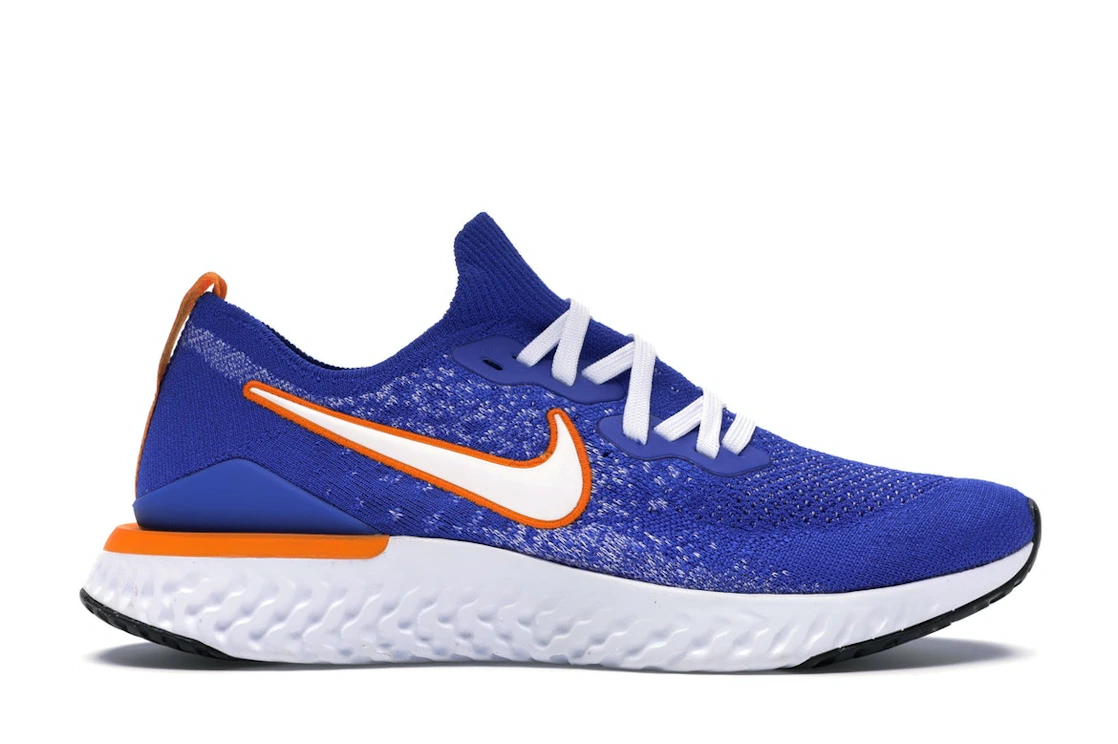 Vue 1 de Nike Epic React Flyknit 2 Racer Blue