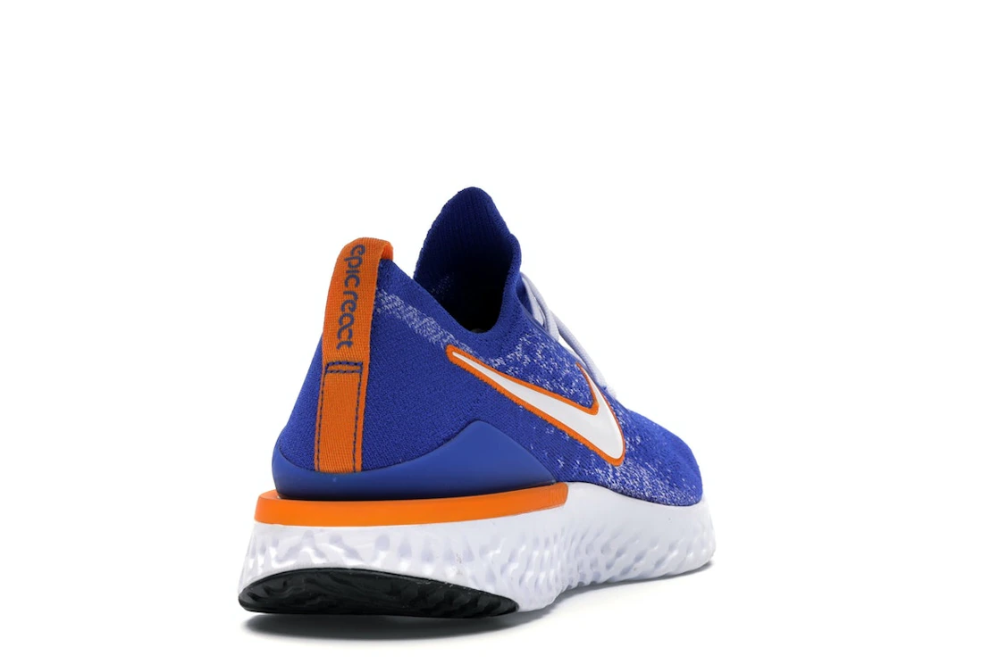Vue 30 de Nike Epic React Flyknit 2 Racer Blue