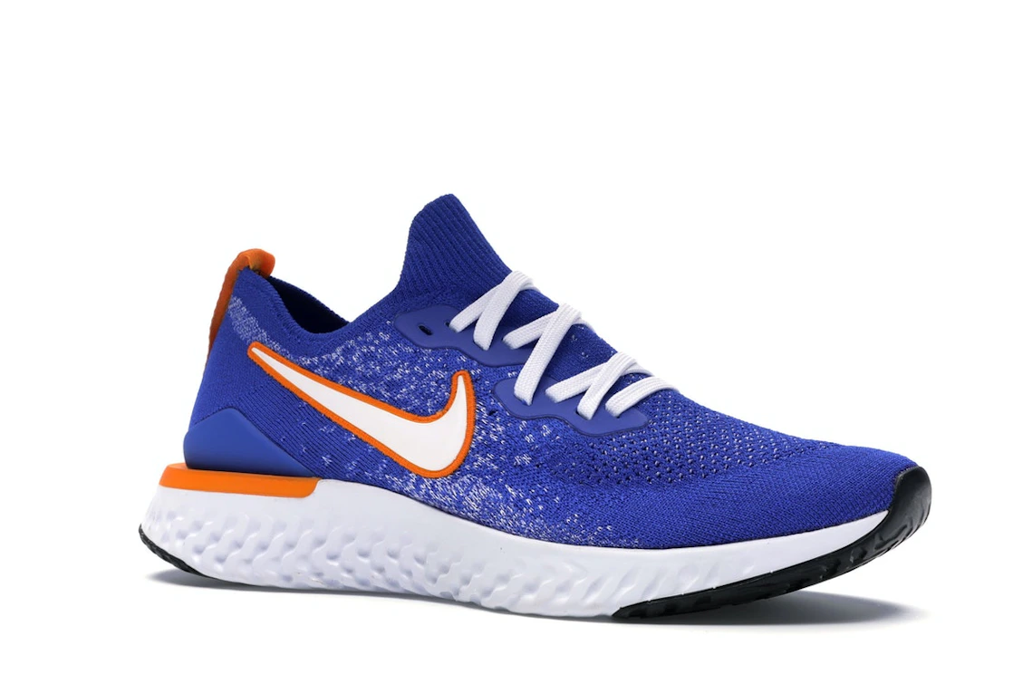 Vue 4 de Nike Epic React Flyknit 2 Racer Blue