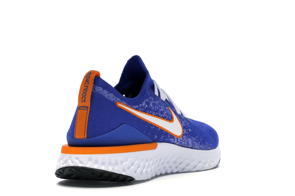 Vue 31 de Nike Epic React Flyknit 2 Racer Blue