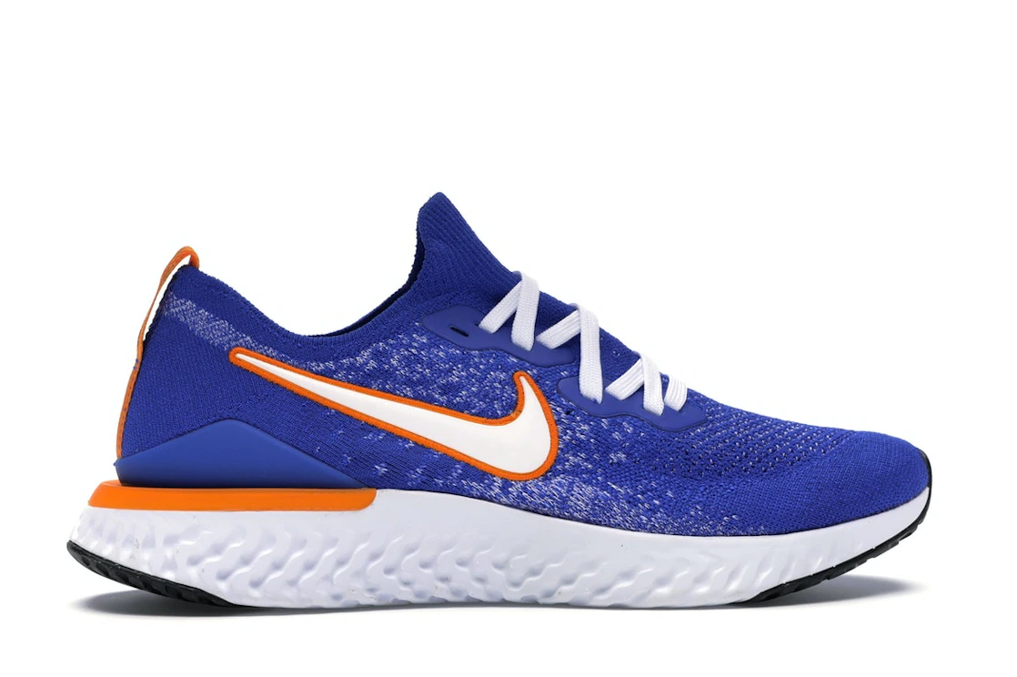 Vue 36 de Nike Epic React Flyknit 2 Racer Blue