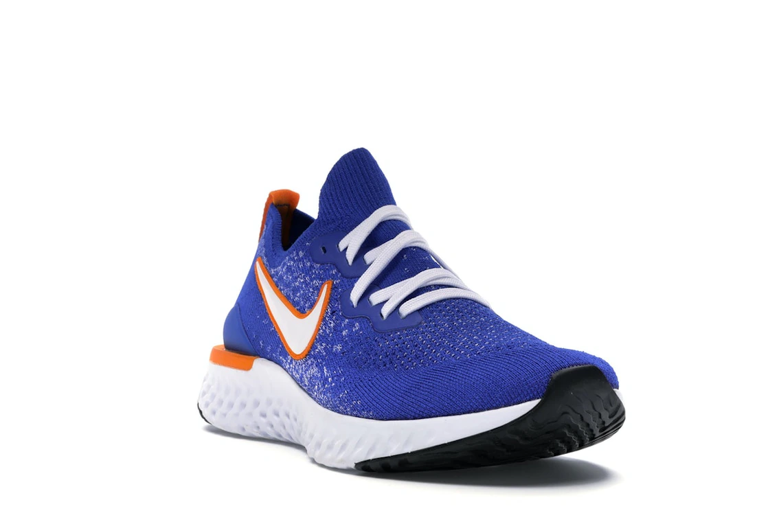 Vue 7 de Nike Epic React Flyknit 2 Racer Blue