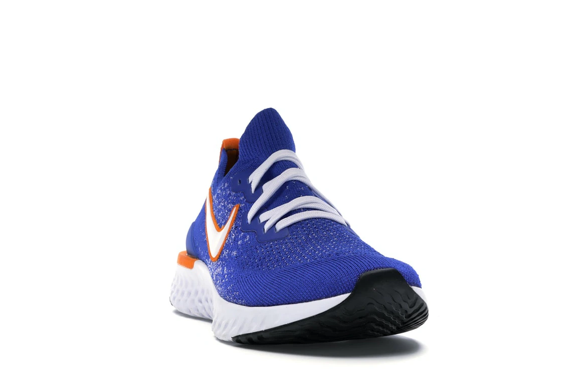 Vue 8 de Nike Epic React Flyknit 2 Racer Blue