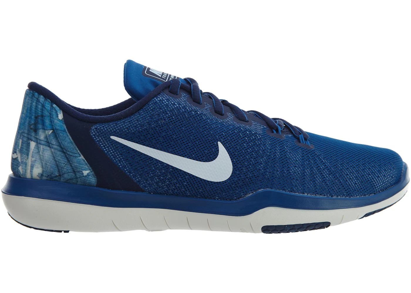 Nike Flex Supreme Tr 5 Indigo Binary Blue White Blue Jay 