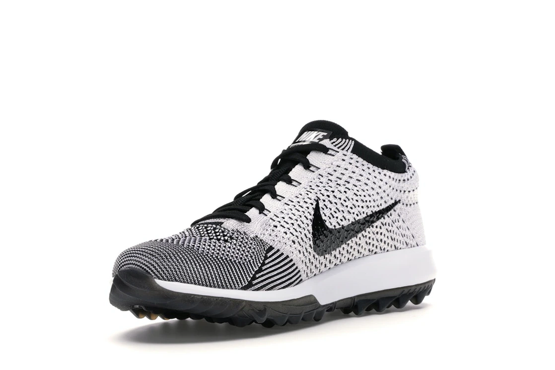 Vue 14 de Nike Flyknit Racer G Cleat Cookies & Cream