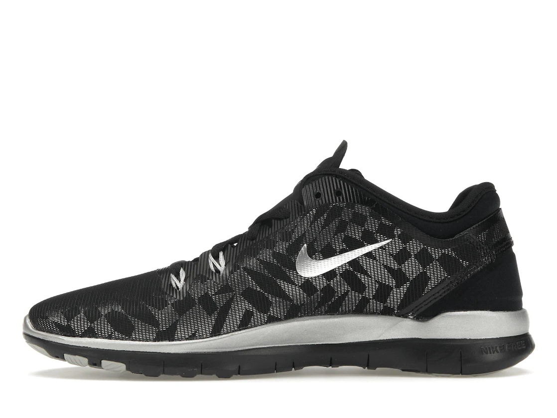 Vue 19 de Nike Free 5.0 TR Fit 5 Black Metallic Silver 
