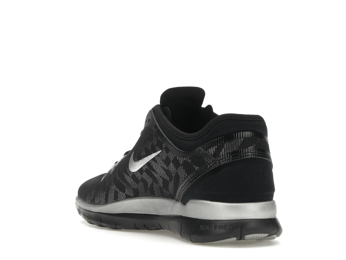 Vue 25 de Nike Free 5.0 TR Fit 5 Black Metallic Silver 