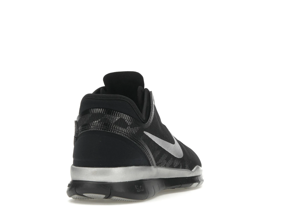 Vue 30 de Nike Free 5.0 TR Fit 5 Black Metallic Silver 