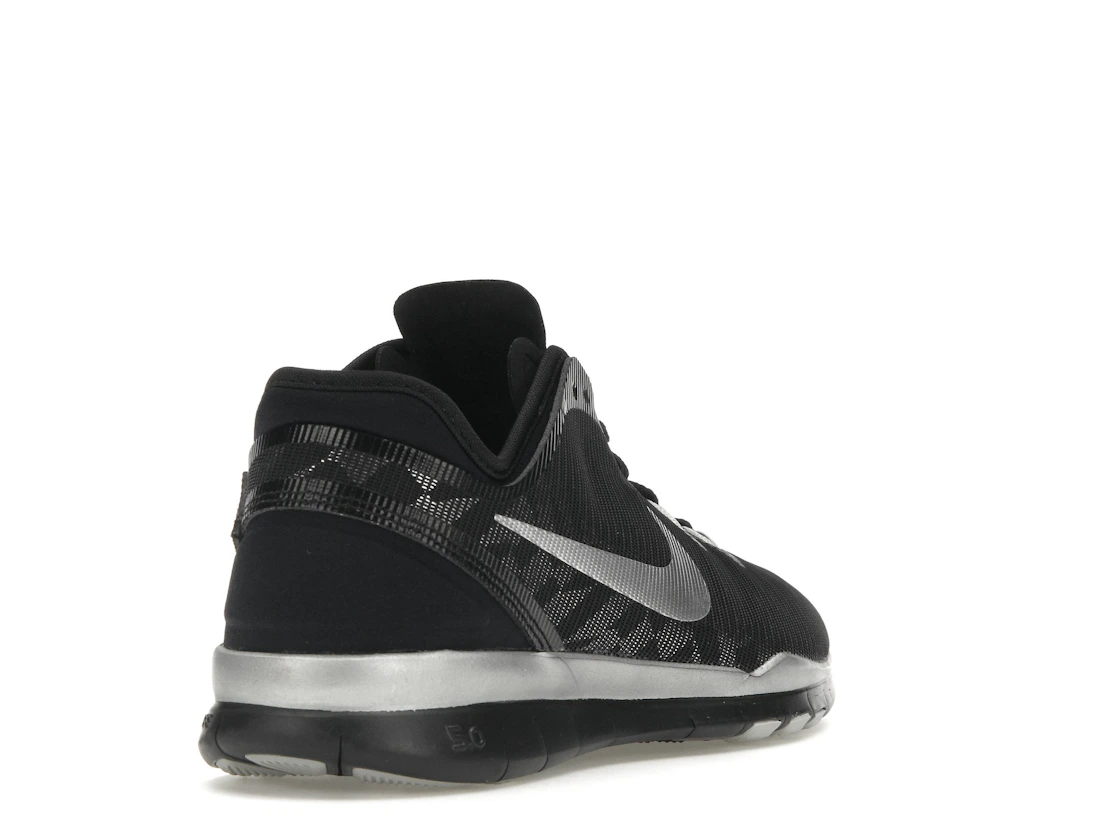 Vue 31 de Nike Free 5.0 TR Fit 5 Black Metallic Silver 