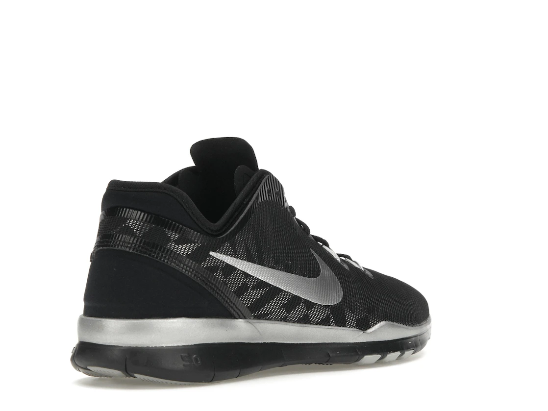 Vue 32 de Nike Free 5.0 TR Fit 5 Black Metallic Silver 