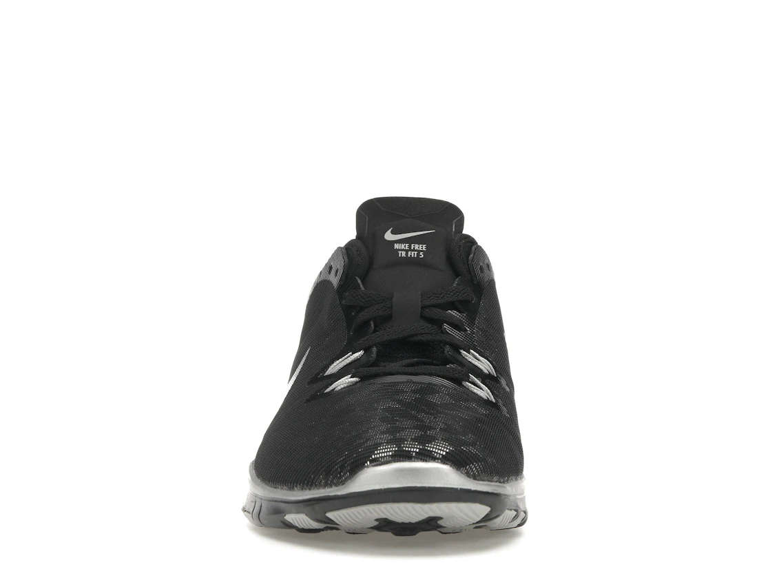 Vue 10 de Nike Free 5.0 TR Fit 5 Black Metallic Silver 