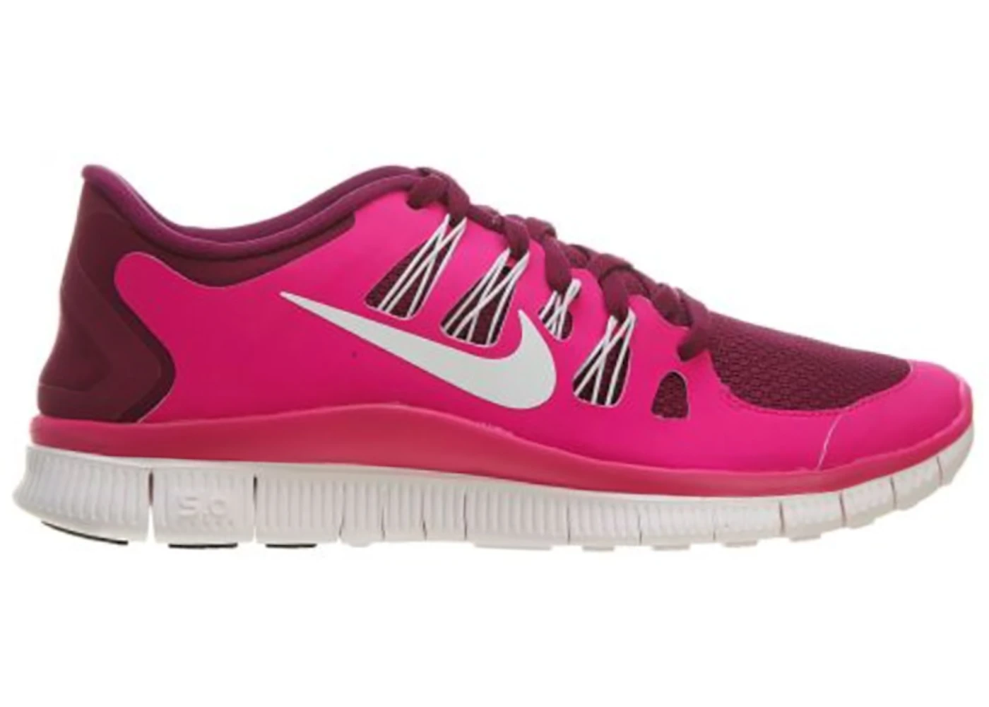 Nike Free 5.0+ Raspberry Red Pink 