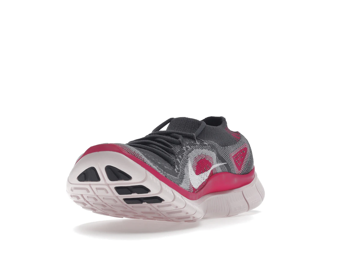 Vue 13 de Nike Free Flyknit 5 Grey Pink Foil 