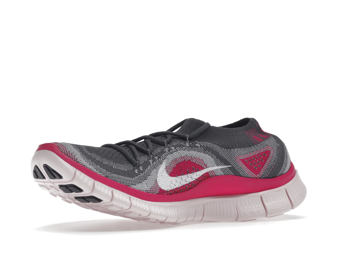 Vue 16 de Nike Free Flyknit 5 Grey Pink Foil 