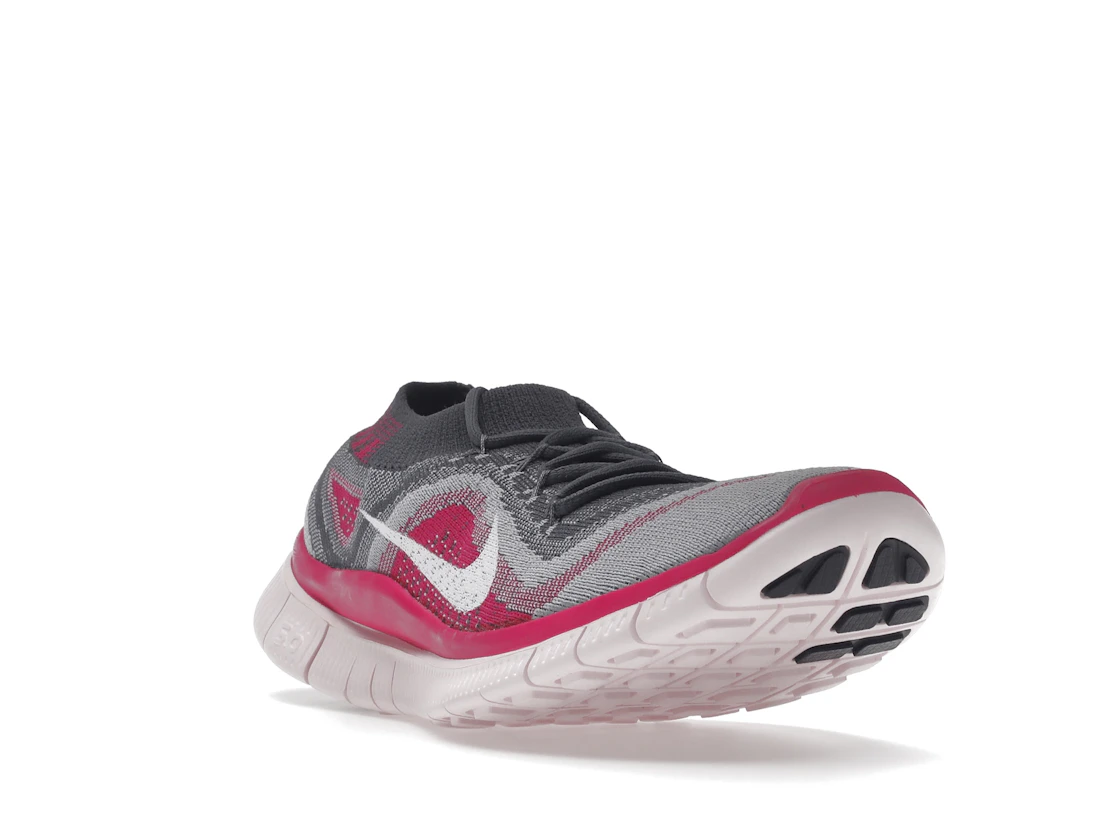 Vue 7 de Nike Free Flyknit 5 Grey Pink Foil 