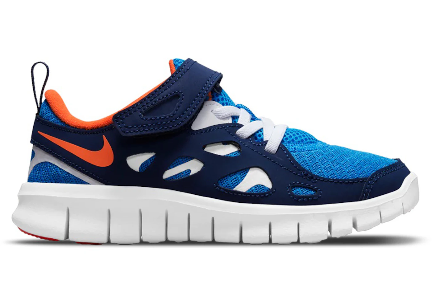Nike Free Run 2 Light Photo Blue Orange (PS)