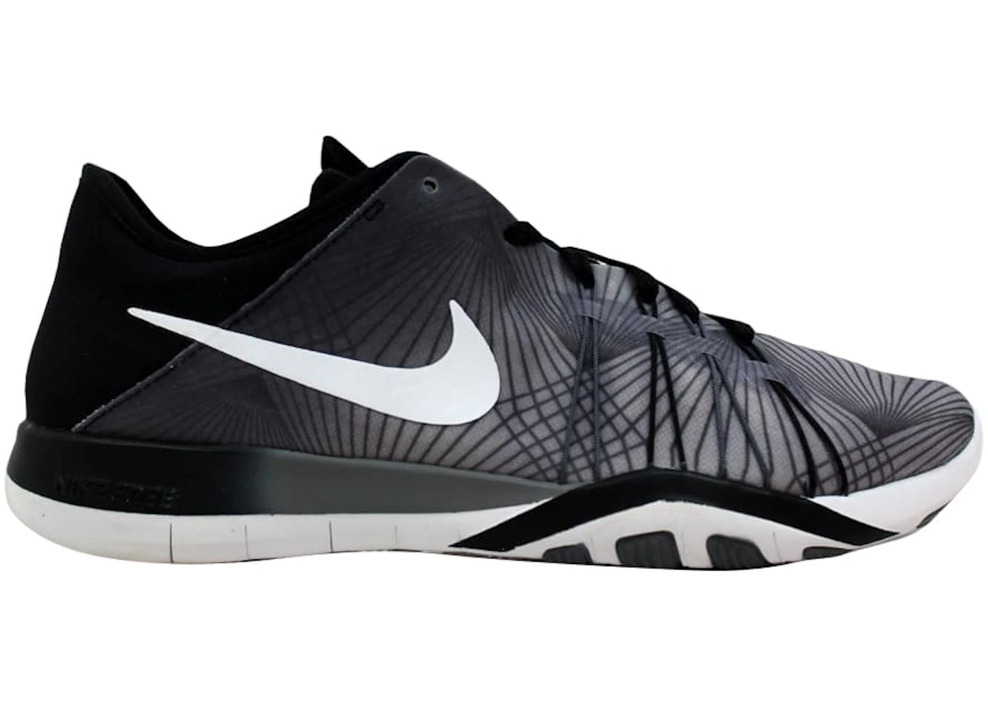Nike Free TR 6 Print Black/White-Cool Grey 