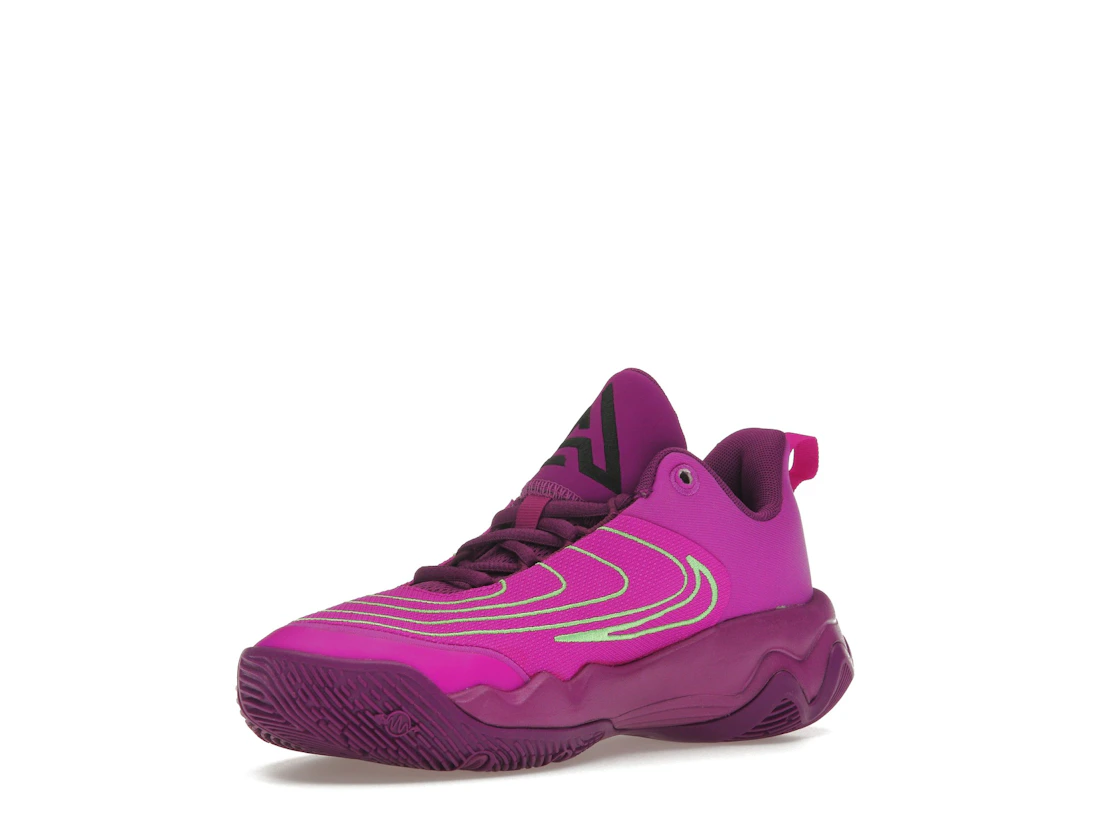 Vue 15 de Nike Giannis Immortality 4 Bold Berry Green Strike Hyper Violet Black (GS)
