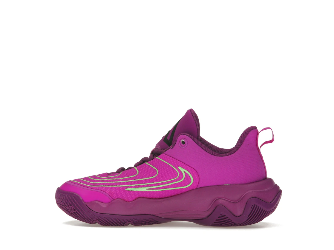 Vue 20 de Nike Giannis Immortality 4 Bold Berry Green Strike Hyper Violet Black (GS)