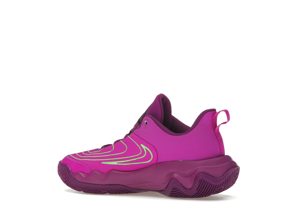 Vue 22 de Nike Giannis Immortality 4 Bold Berry Green Strike Hyper Violet Black (GS)