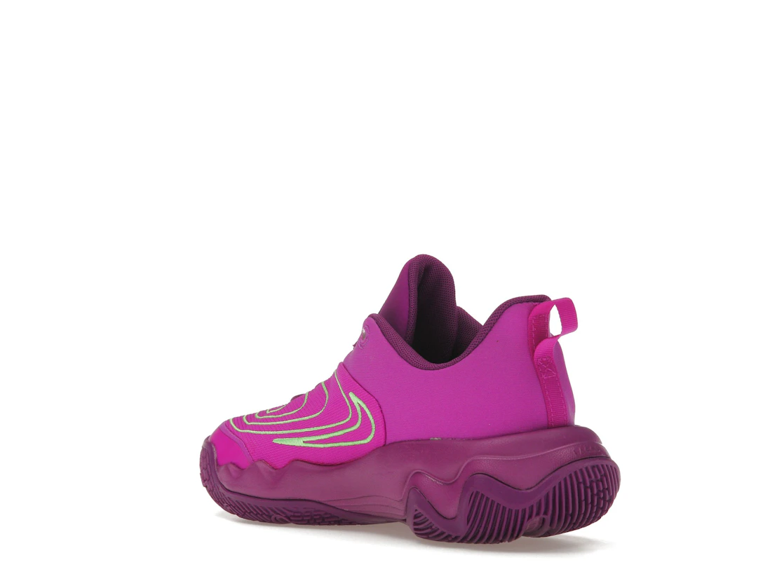 Vue 24 de Nike Giannis Immortality 4 Bold Berry Green Strike Hyper Violet Black (GS)