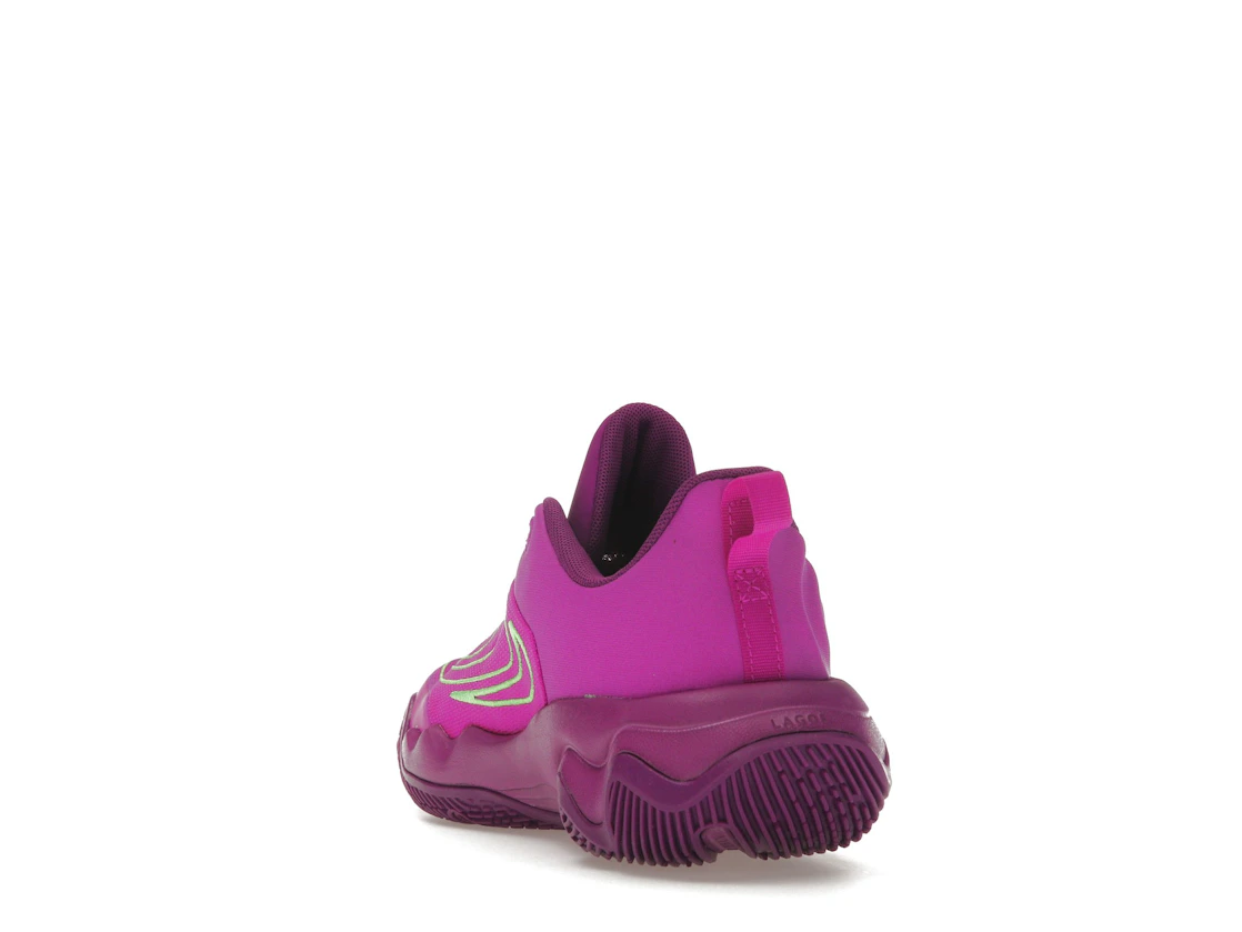 Vue 26 de Nike Giannis Immortality 4 Bold Berry Green Strike Hyper Violet Black (GS)