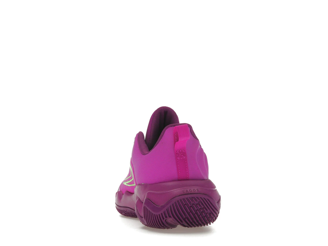 Vue 27 de Nike Giannis Immortality 4 Bold Berry Green Strike Hyper Violet Black (GS)