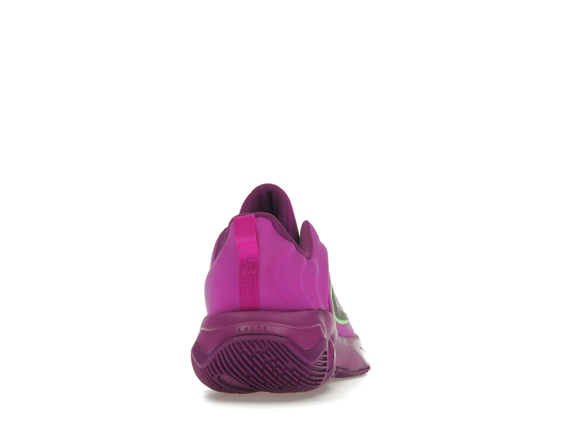 Vue 29 de Nike Giannis Immortality 4 Bold Berry Green Strike Hyper Violet Black (GS)