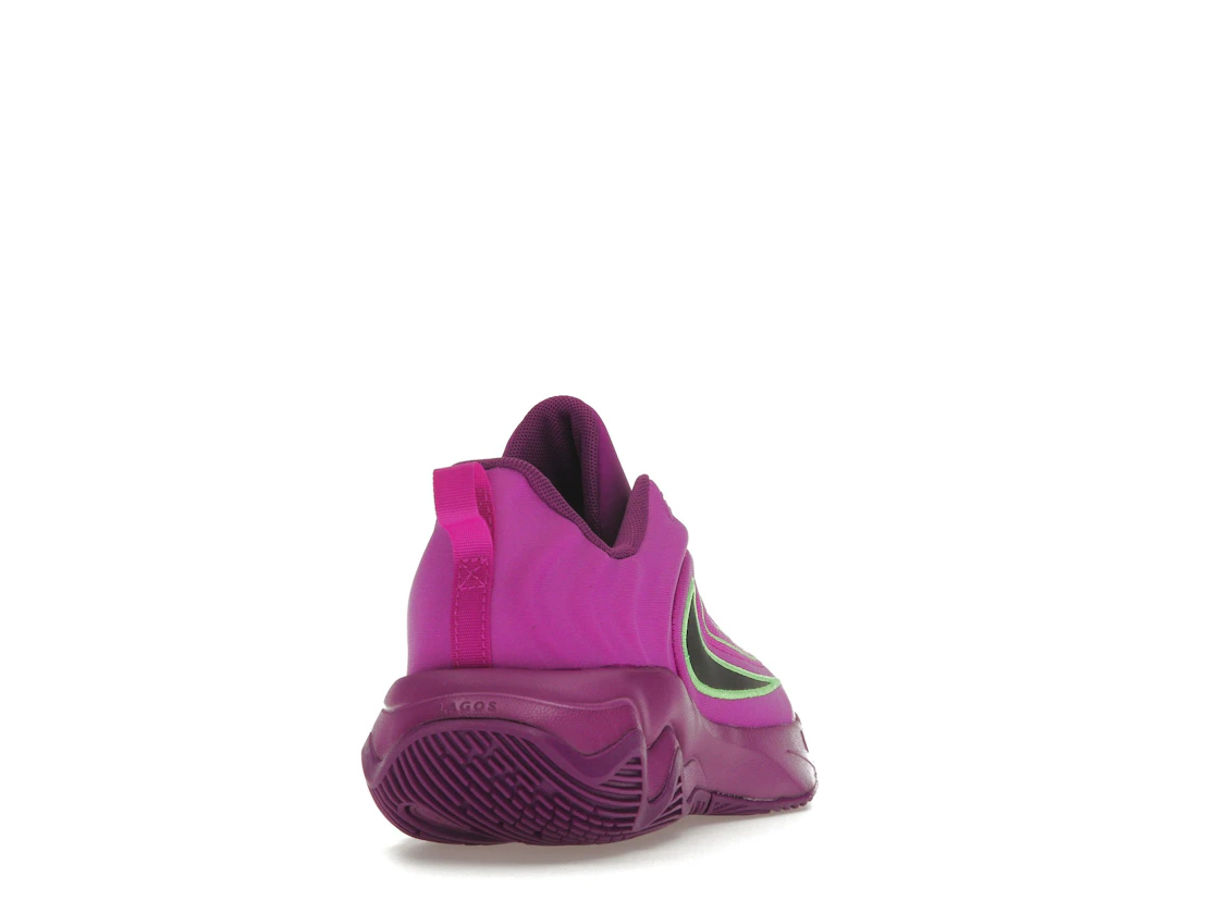 Vue 30 de Nike Giannis Immortality 4 Bold Berry Green Strike Hyper Violet Black (GS)