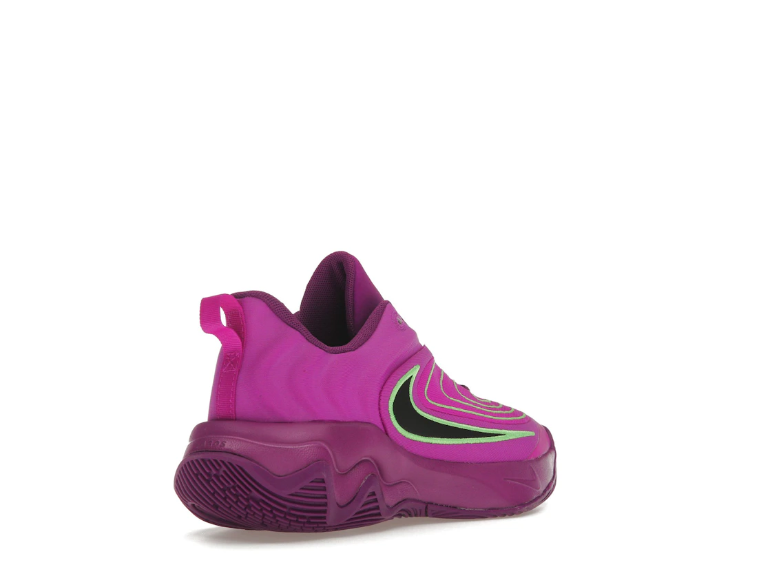 Vue 32 de Nike Giannis Immortality 4 Bold Berry Green Strike Hyper Violet Black (GS)