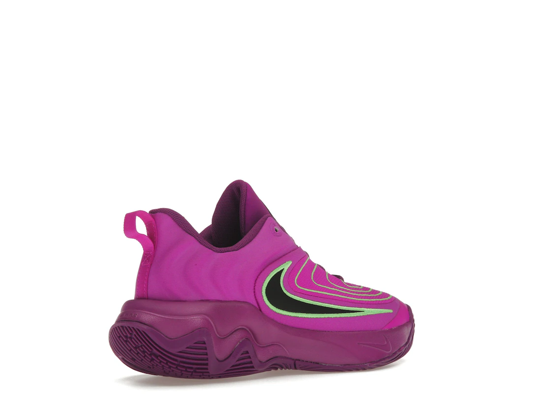 Vue 33 de Nike Giannis Immortality 4 Bold Berry Green Strike Hyper Violet Black (GS)