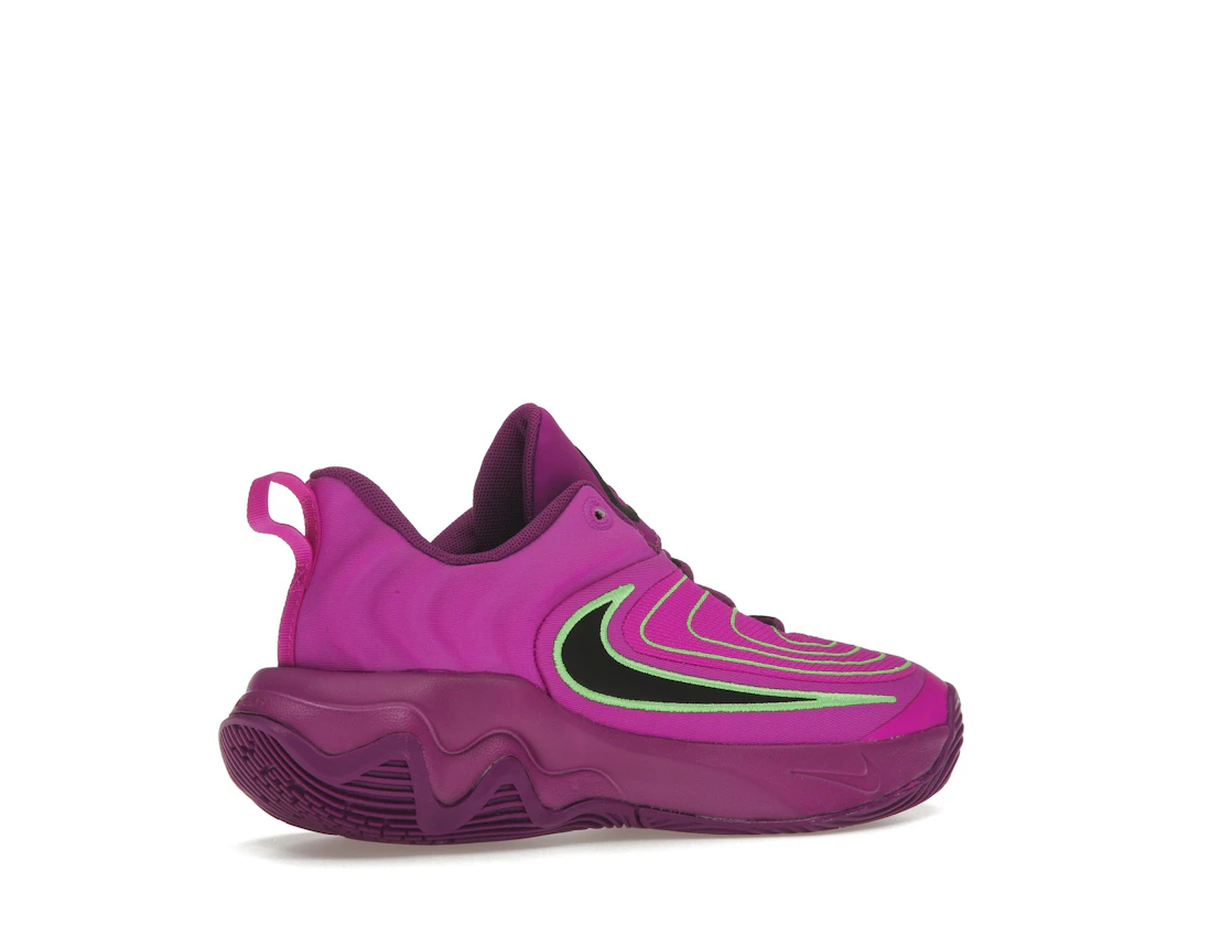 Vue 34 de Nike Giannis Immortality 4 Bold Berry Green Strike Hyper Violet Black (GS)