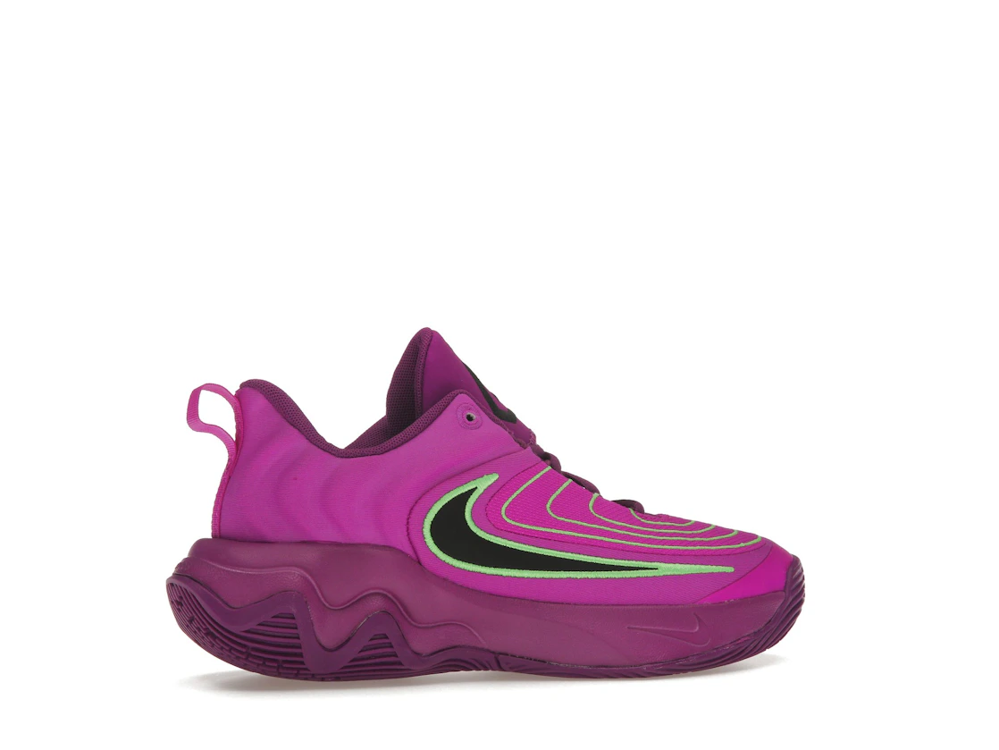 Vue 35 de Nike Giannis Immortality 4 Bold Berry Green Strike Hyper Violet Black (GS)