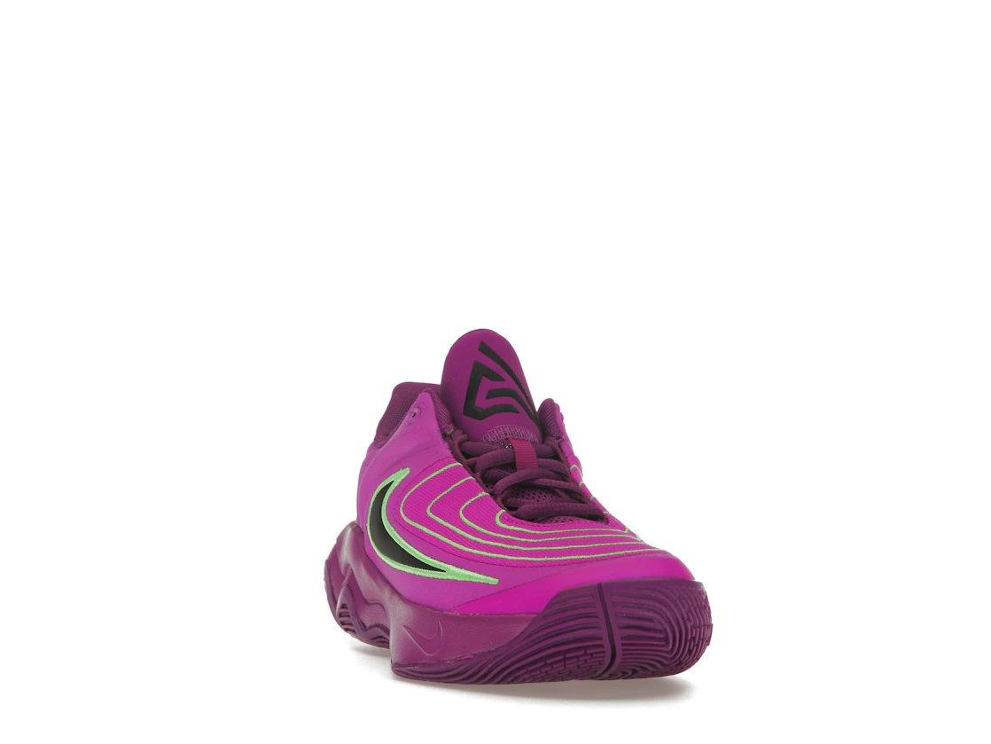 Vue 8 de Nike Giannis Immortality 4 Bold Berry Green Strike Hyper Violet Black (GS)
