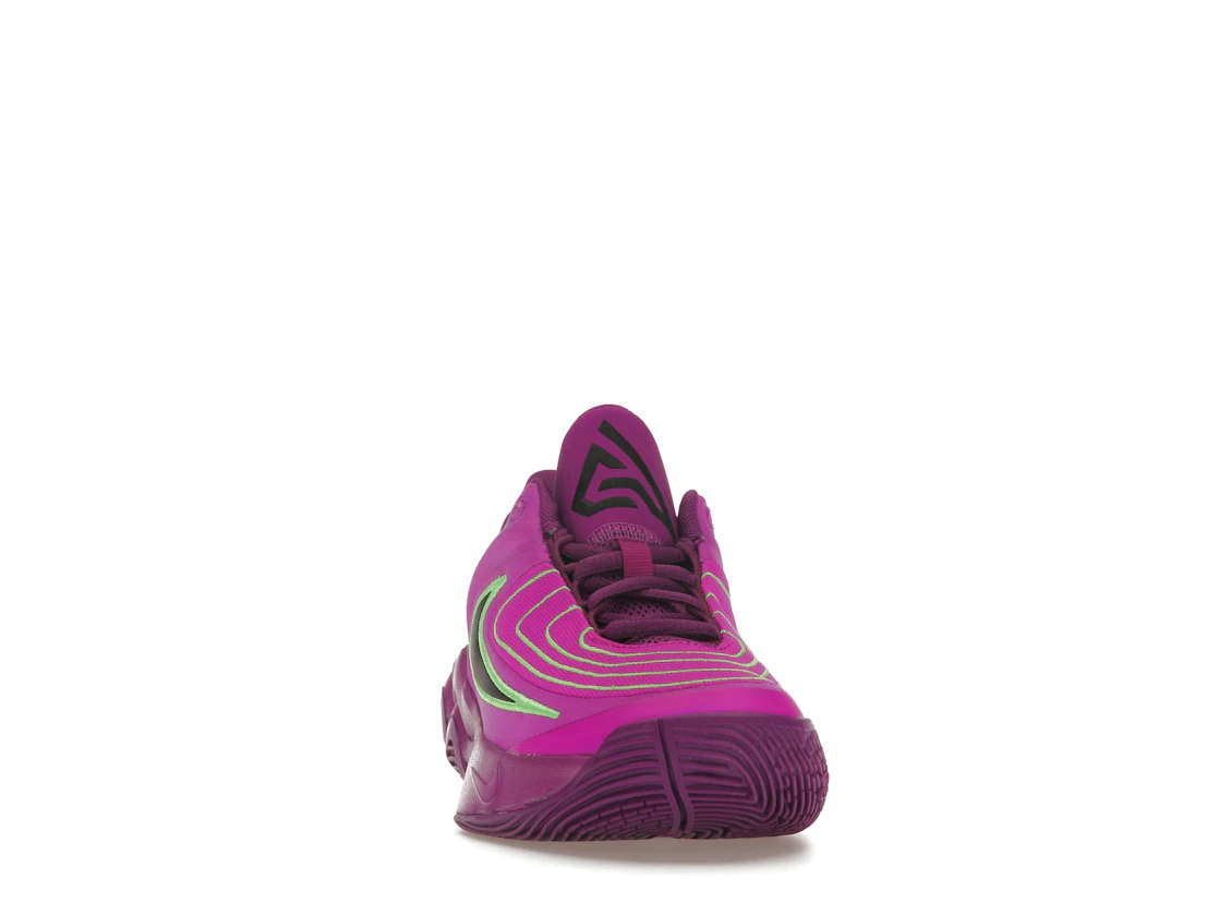 Vue 9 de Nike Giannis Immortality 4 Bold Berry Green Strike Hyper Violet Black (GS)