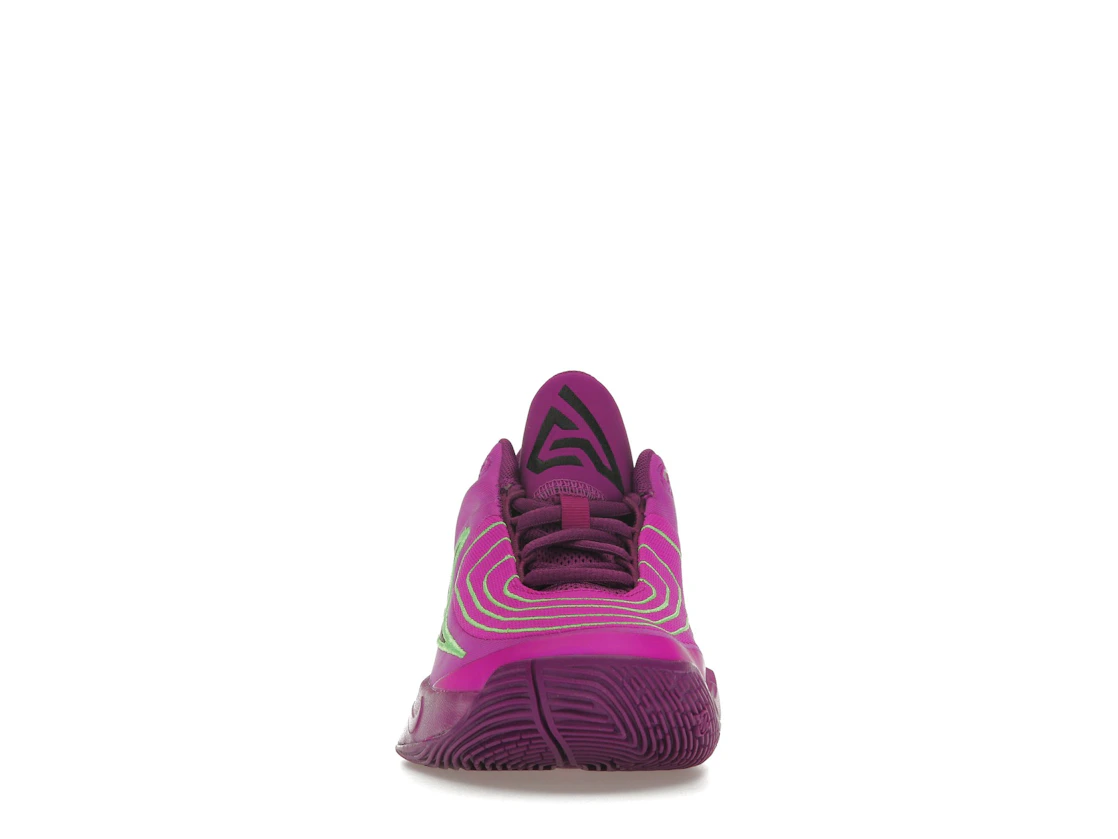 Vue 10 de Nike Giannis Immortality 4 Bold Berry Green Strike Hyper Violet Black (GS)