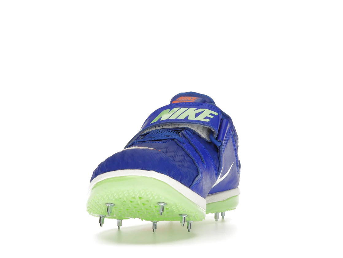 Vue 12 de Nike High Jump Elite Racer Blue