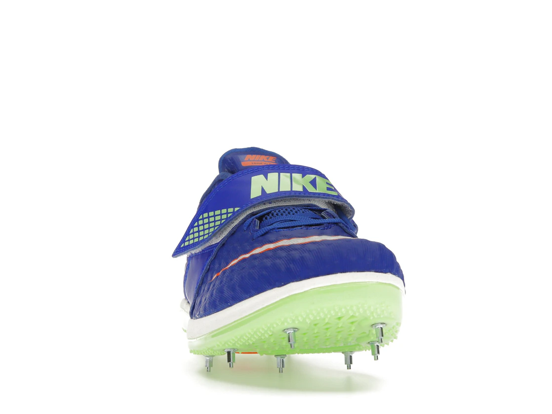 Vue 9 de Nike High Jump Elite Racer Blue
