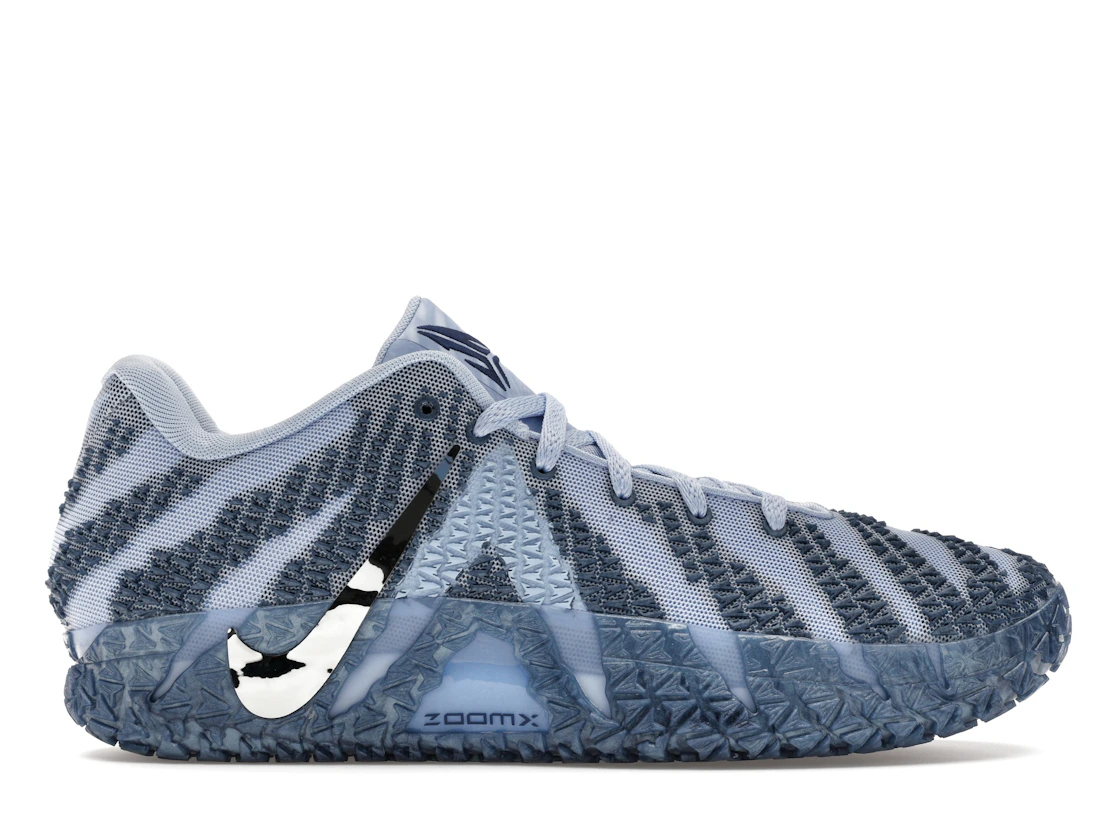 Vue 1 de Nike Ja 3 Cobalt Bliss Metallic Silver