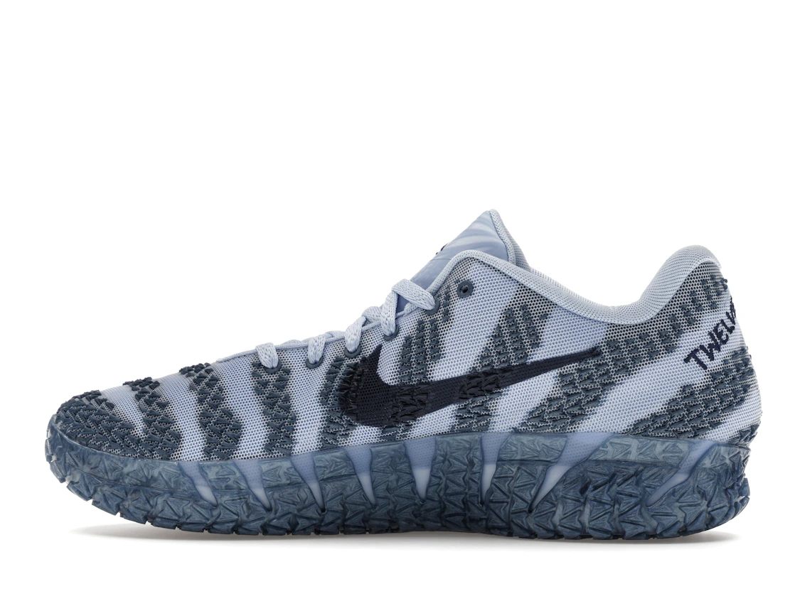 Vue 20 de Nike Ja 3 Cobalt Bliss Metallic Silver