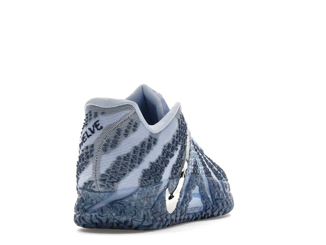 Vue 30 de Nike Ja 3 Cobalt Bliss Metallic Silver