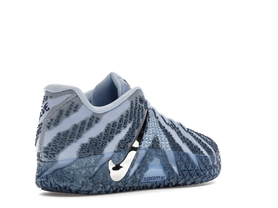 Vue 32 de Nike Ja 3 Cobalt Bliss Metallic Silver