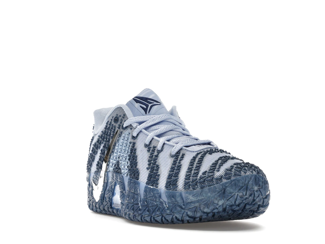 Vue 7 de Nike Ja 3 Cobalt Bliss Metallic Silver
