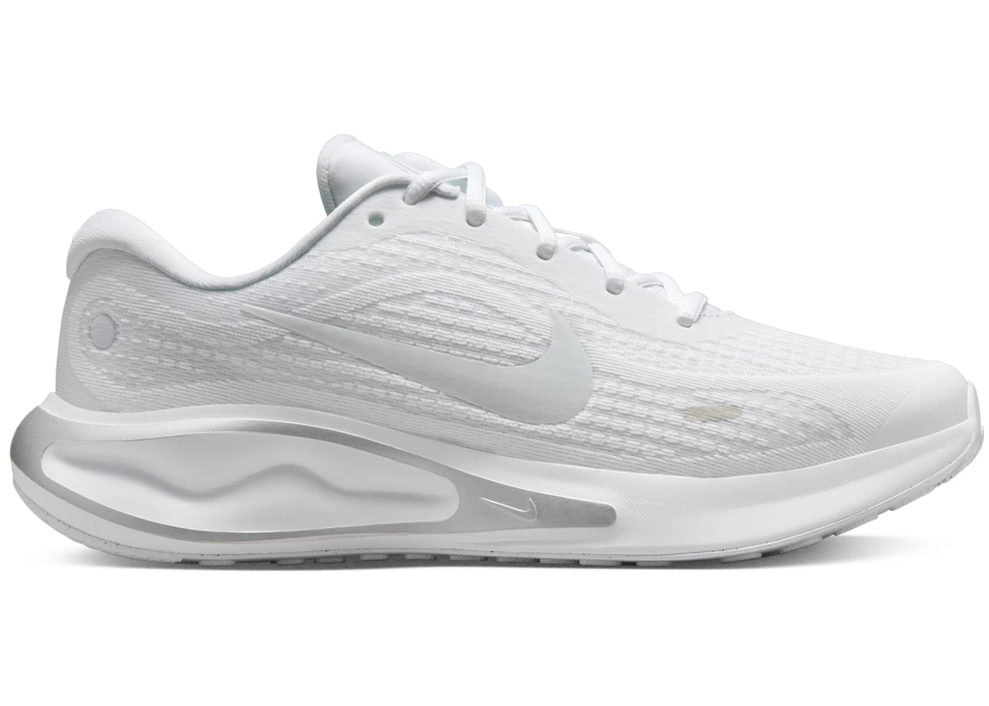 Nike Journey Run White Pure Platinum Metallic Silver 