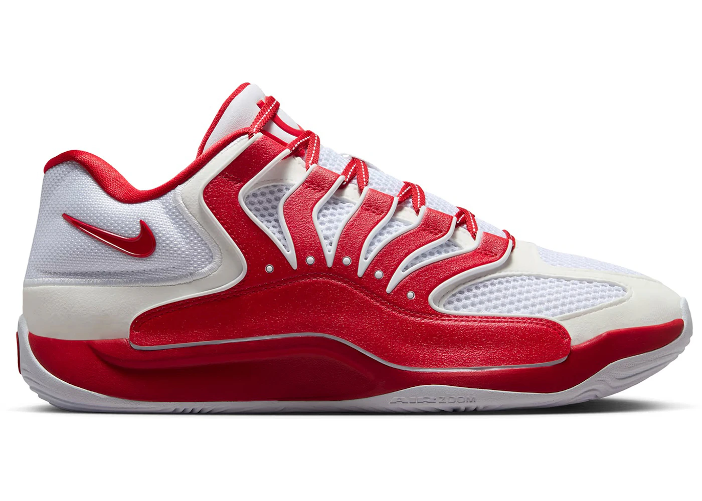 Nike KD 18 TB White University Red