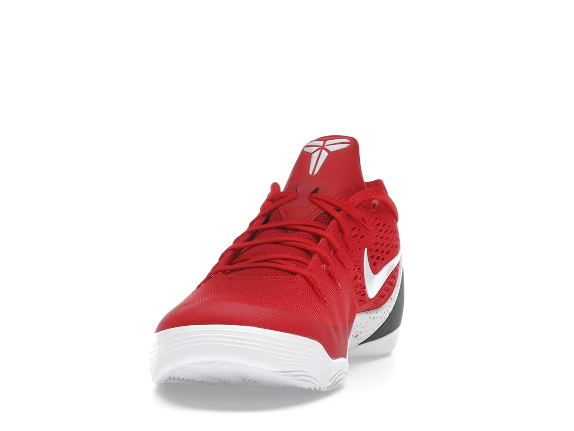 Vue 12 de Nike Kobe 9 EM Low Protro TB University Red